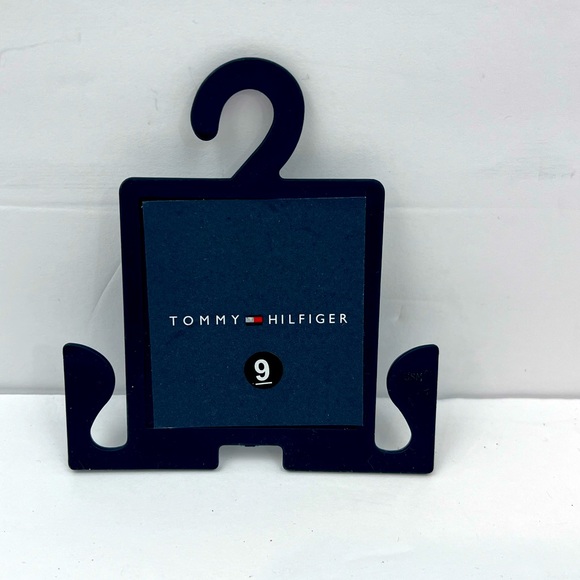 TOMMY HILFIGER MEN’S BROWN AND NAVY FLIP FLOPS, DRAKE-T STYLE, SIZE 9M - Picture 14 of 15